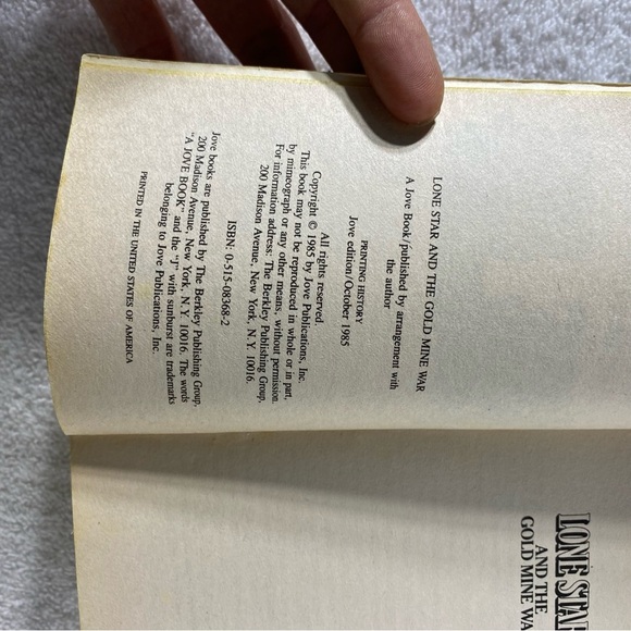 Vintage Lone Star Action Western Romance Novel x4 - Picture 15 of 15